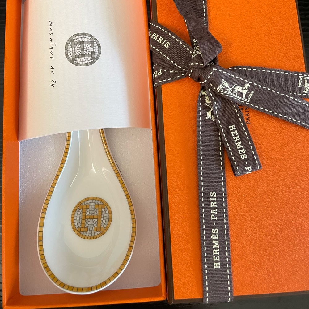 Hermes Mosaïque au 24 gold spoon BNIB